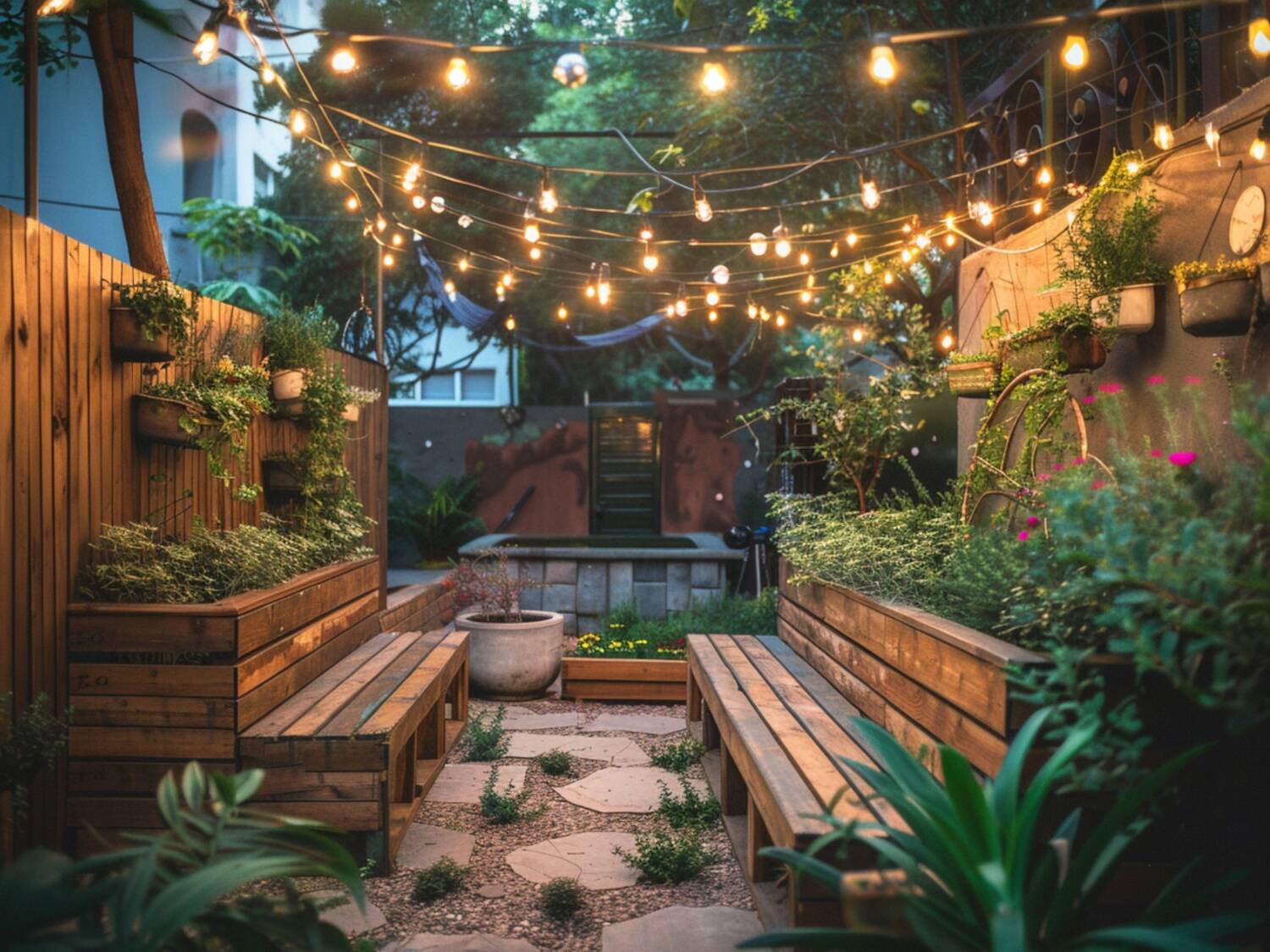 Jak urządzić mały ogród za pomocą modułowych mebli