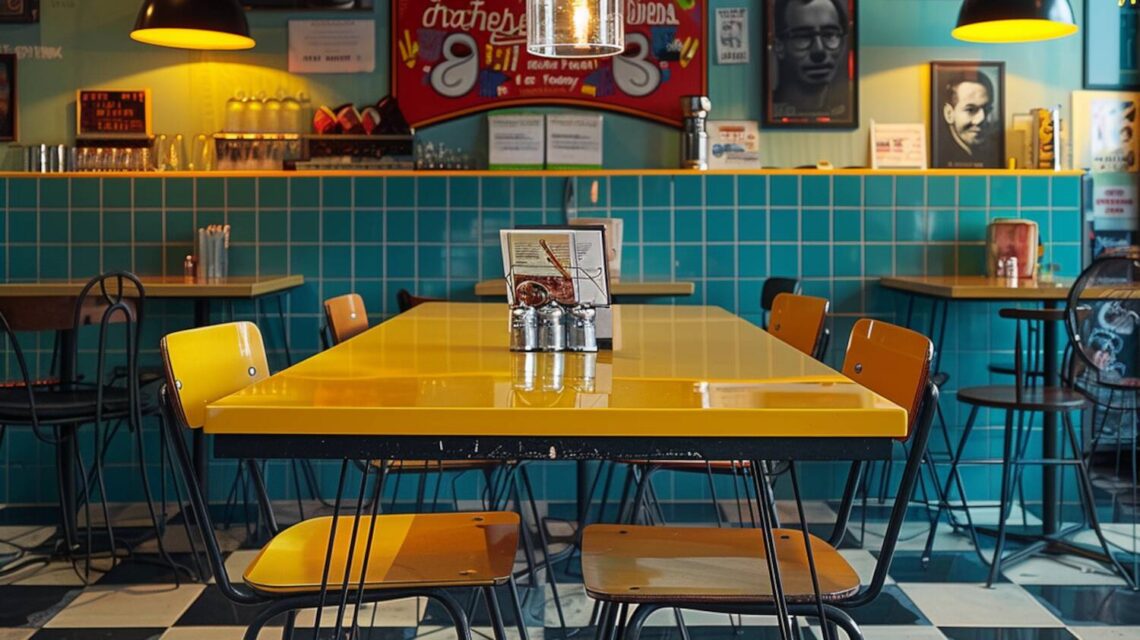 Jakie stoły najlepiej pasują do wnętrz kawiarni w stylu retro