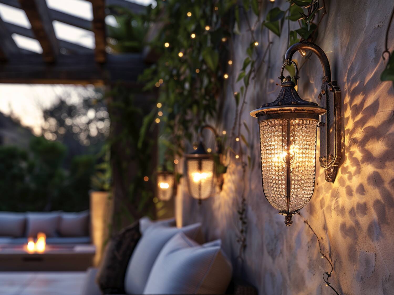 Jakie lampy elewacyjne najlepiej sprawdzą się w przestrzeniach wokół tarasów w stylu glamour