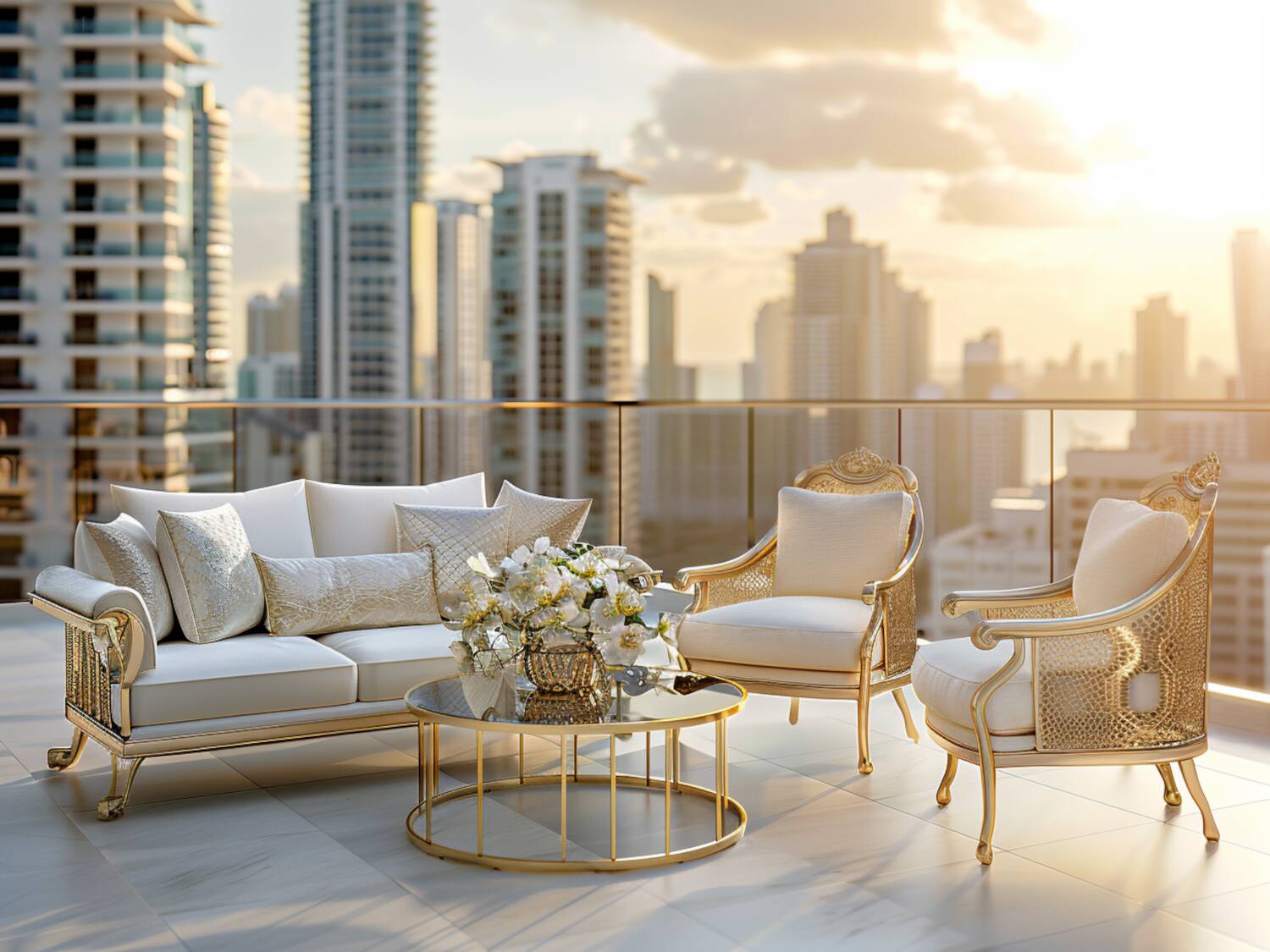 Jak dopasować meble glamour do przestrzeni outdoorowych