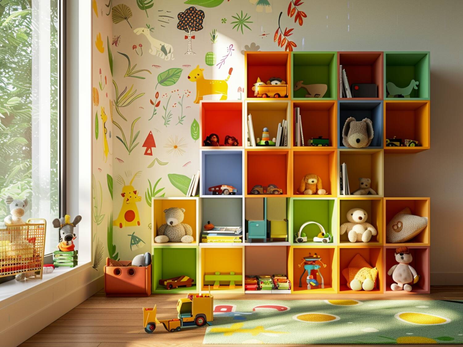 Jakie są zalety regałów modułowych w pokoju dziecięcym