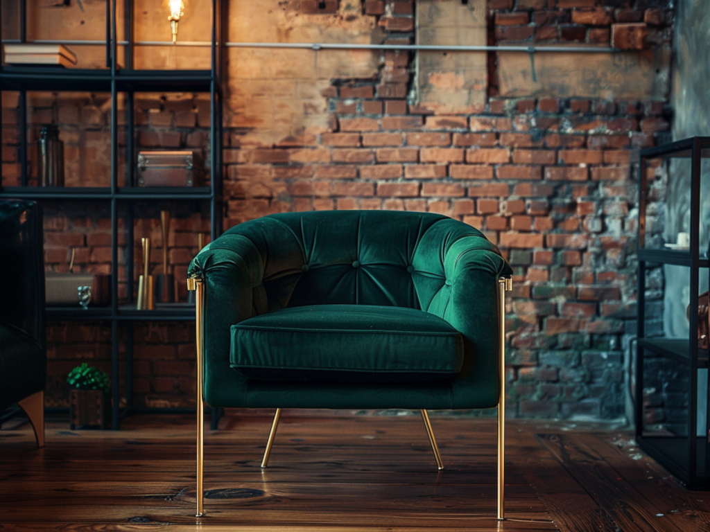 Jakie są kluczowe cechy mebli w stylu glamour z akcentami industrialnymi