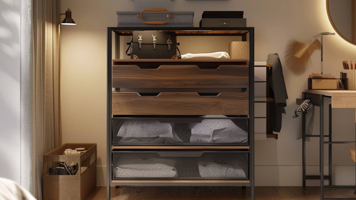 Najlepsze komody modułowe w stylu industrialnym do mieszkań o małej powierzchni