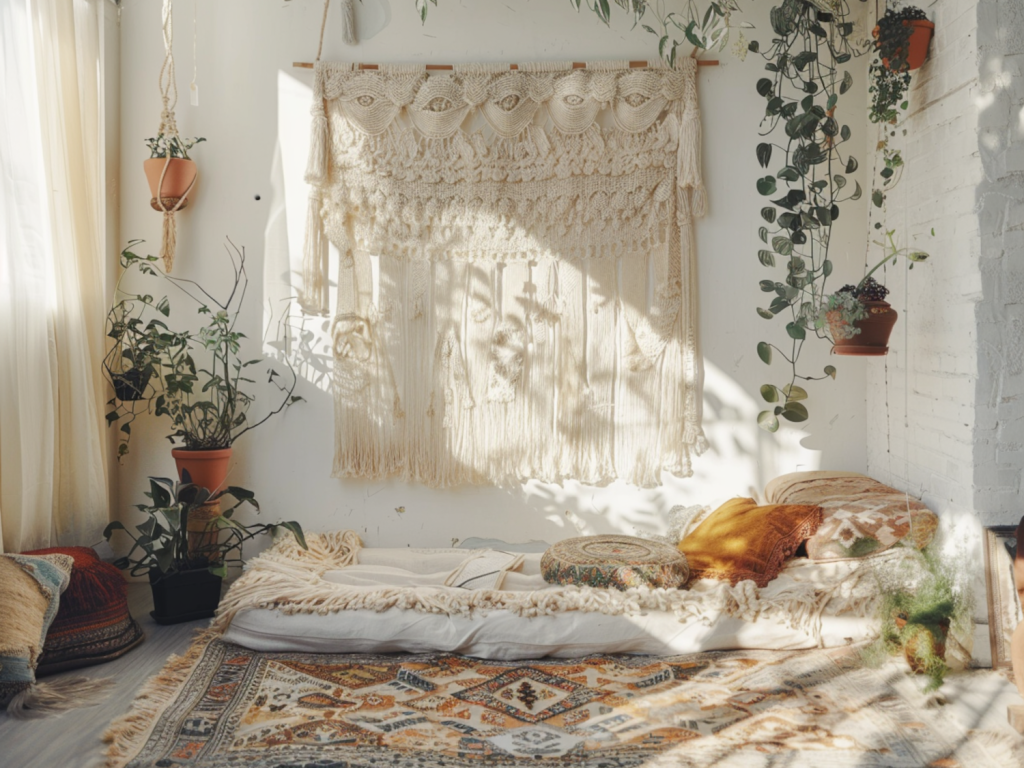 10 inspiracji na urządzenie kawalerki w stylu boho