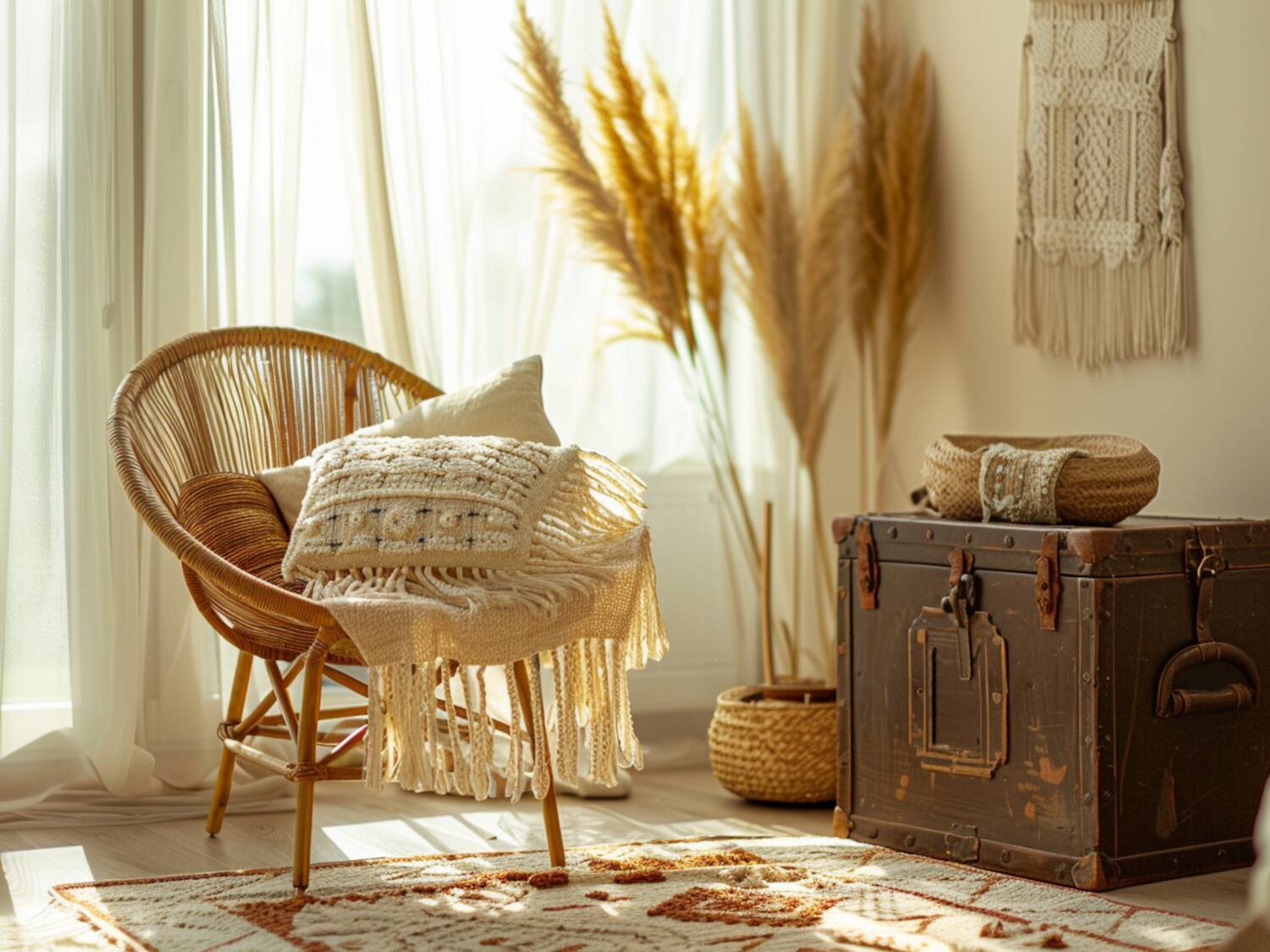 10 inspiracji na urządzenie kawalerki w stylu boho