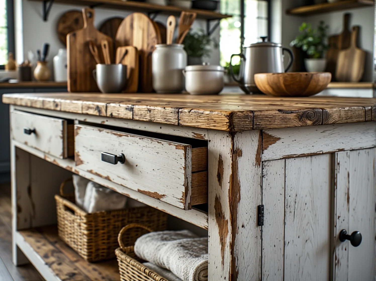 Proces renowacji: szlifowanie drewnianej komody i malowanie na biało krok po kroku