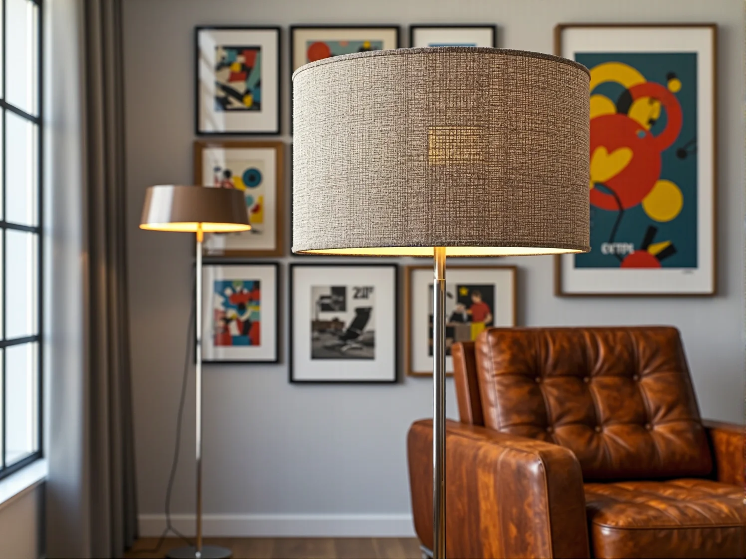 Metalowa lampa reflektor w stylu industrialnym do wnętrz retro loft