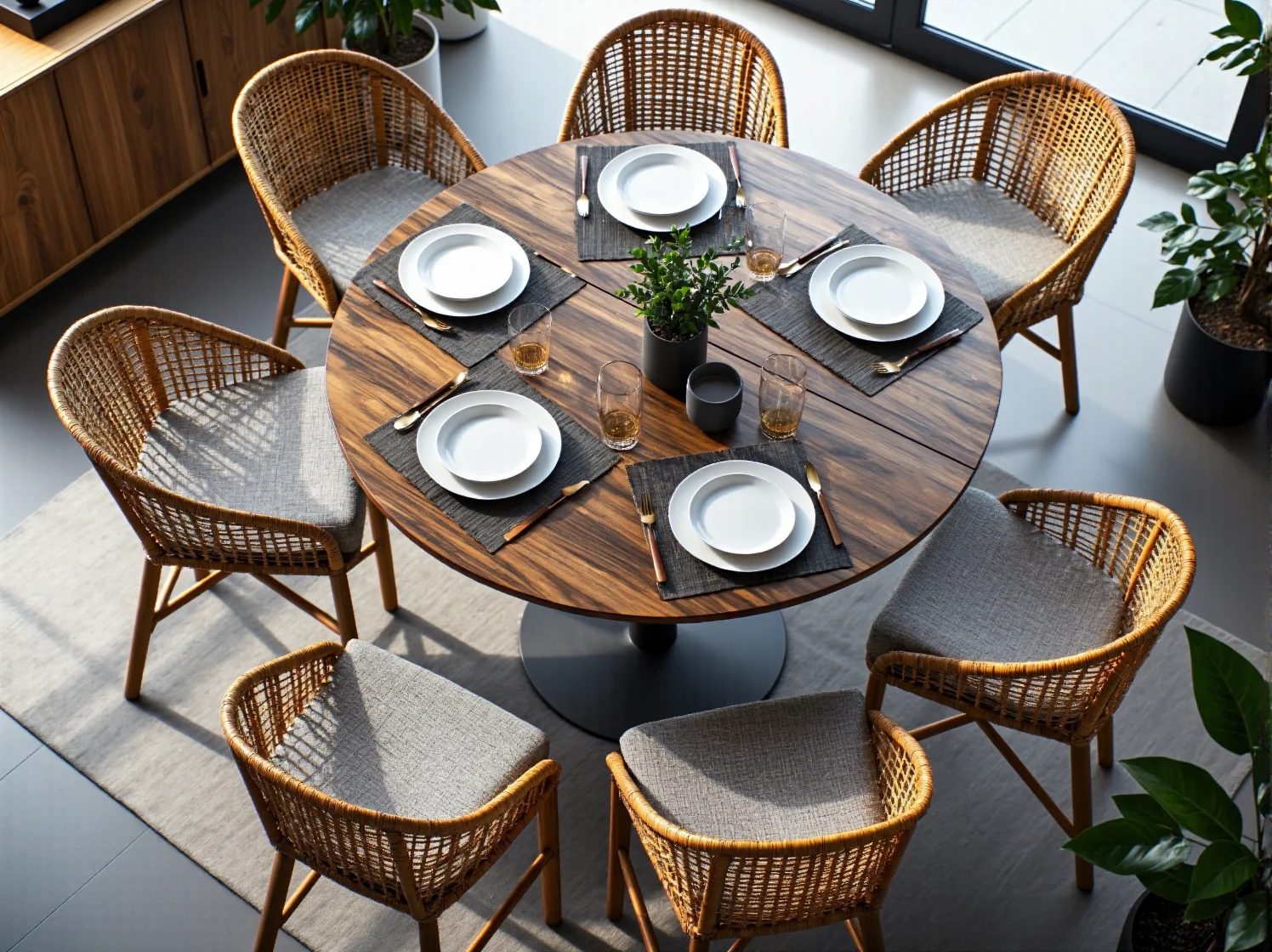 Łatwy w czyszczeniu, czarny hoker ze skóry. Praktyczny i stylowy fotel barowy polecany do każdej przestrzeni komercyjnej.