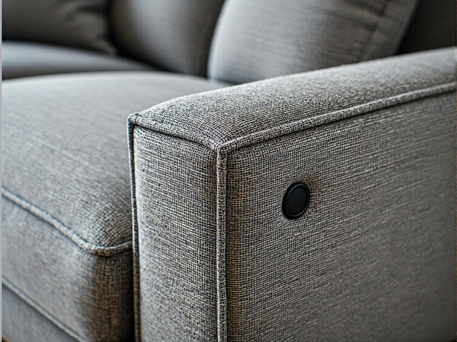 Próbnik tkanin łatwoczyszczących i hydrofobowych idealnych dla domów z dziećmi i zwierzętami.